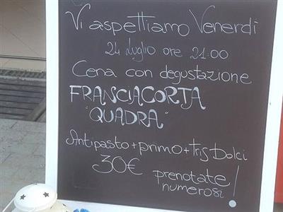 Offerta Cena Degustazione